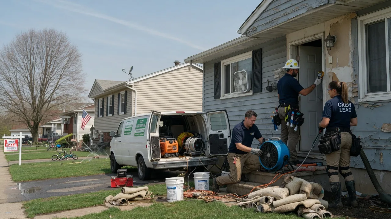 Flood Cleanup in Marengo, OH near me