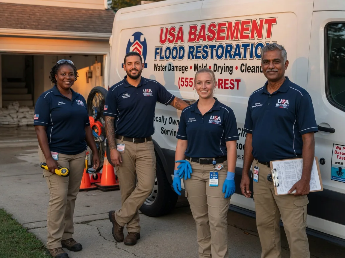 Basement Flood Cleanup company in Marengo, OH