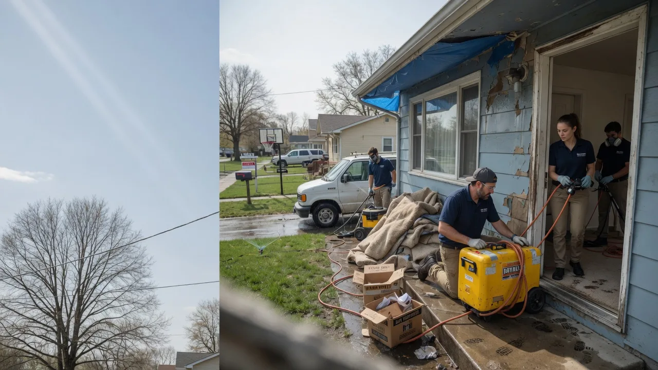 Basement Flood Cleanup in Marengo, OH near me
